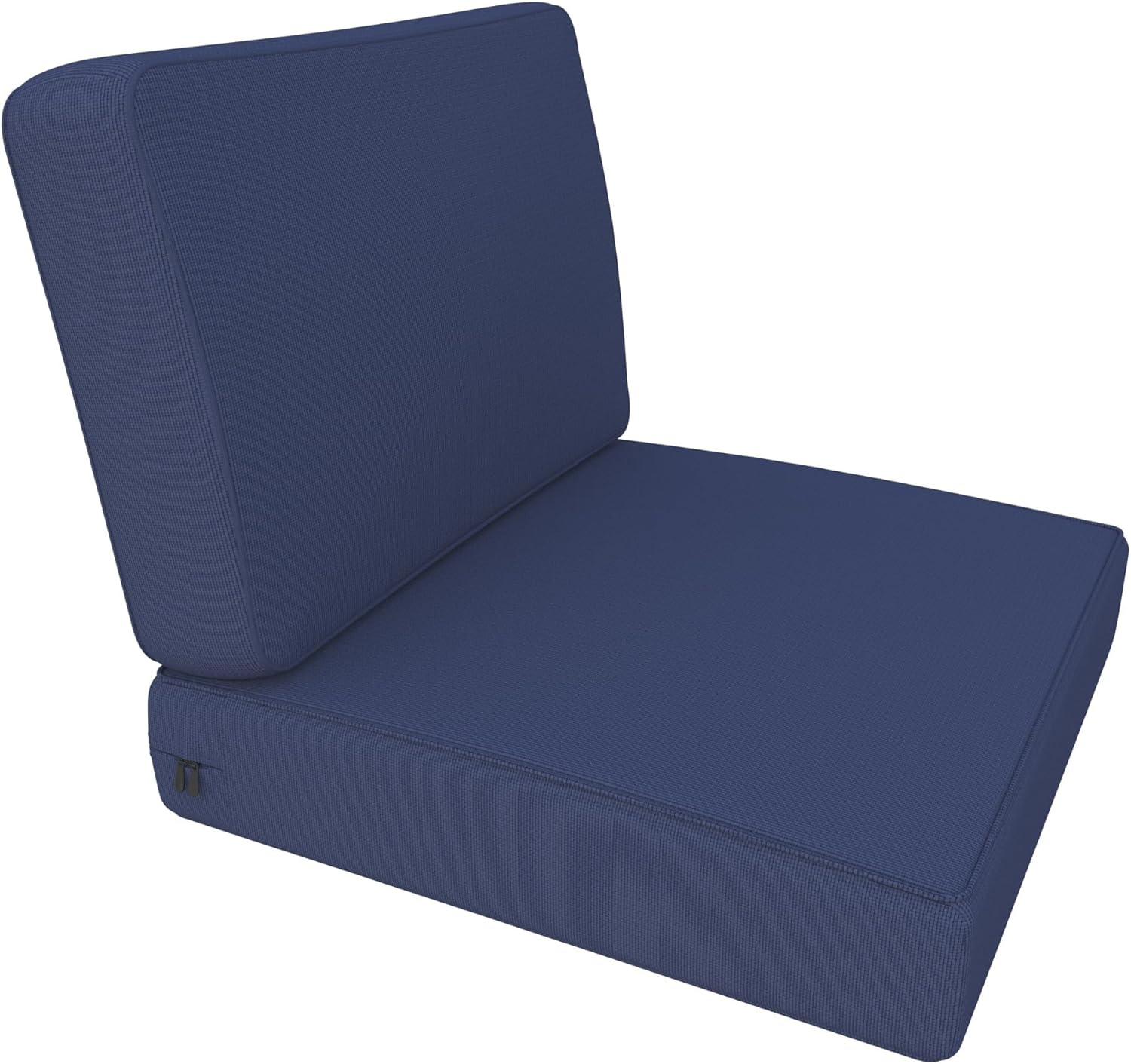 Covers & All Outdoor Deep Seat Cushion for Patio Furniture, 24 x 24 x 5 Inch High-Density Foam Patio Chair Cushion with Water & UV-Resistant, Tear-Resistant Seat & Back Cushion Set of 1