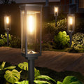 8 Pack Solar Pathway Lights Outdoor IP65 Waterproof Super Brightness Solar Powered Landscape Path Lights for Outside Walkway Driveway Garden